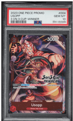 PSA 10 Usopp 3 on 3 Cup